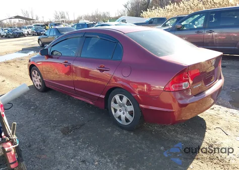 2008 Honda Civic Lx from USA, damaged, VIN 1HGFA16558L051568
